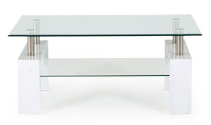 Calico Coffee Table - White