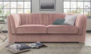 Upton Grand 3 Seater Fixed - Blush