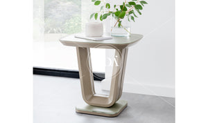 Lazzaro Lamp Table - Cappuccino Matt 500 (Nett)