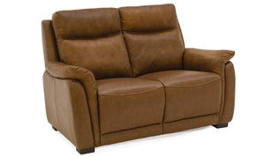 Francesco 2 Seater Fixed - Tan Brown