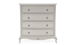 Camille Tall Chest - 4 Drw - Grey