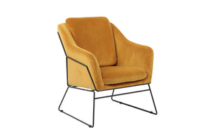 Klaus Accent Chair - Mustard