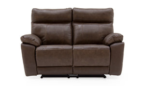 Positano 2 Seater Recliner - Brown