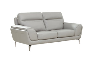 Vitalia 2 Seater Fixed - Light Grey