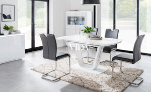 Lazzaro  Sideboard - White Gloss with LED (Nett)