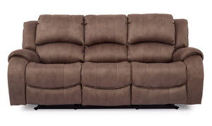 Darwin 3 Seater Recliner - Biscuit (Nett)