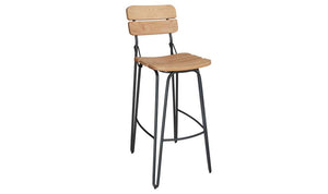 Delta Bar Chair  - Natural Elm (Sold 2 per Box)