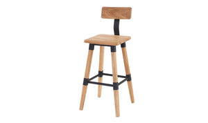 Hunter Bar Chair  - Natural Elm
