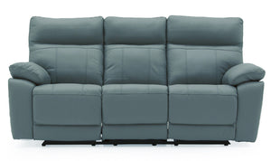 Positano 3 Seater Recliner - Blue