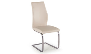 Irma Dining Chair - Brushed Steel Taupe (2/Box)