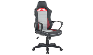 Axel Gaming Office Chair - Black White Red