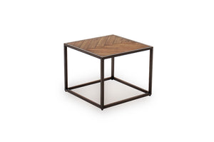 Vanya Lamp Table - Light Brown