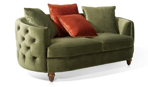 Jools 2 Seater - Olive