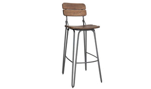 Delta Bar Chair  - Rustic Elm (Sold 2 per Box)