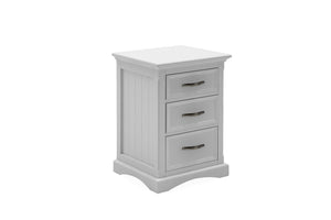 Harlow Bedside Table - White