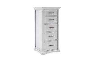 Harlow Tall Chest - White