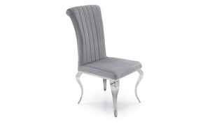 Nicole Dining Chair - Silver (Sold in boxes of 2)