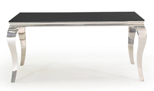 Louis Dining Table - Black 1600mm