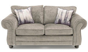Hollins 2 Seater Fixed - Mink (2 scatter cushions)