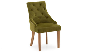 Hobbs Dining Chair - Velvet Moss (2/Box)