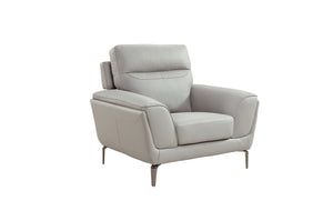 Vitalia 1 Seater Fixed - Light Grey