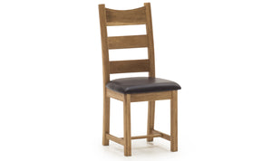 Edmonton Dining Chair - Brown Seat