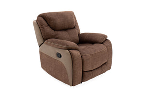 Santiago 1 Seater Recliner - Brown