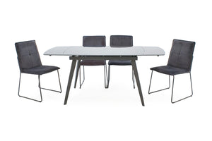 Sabina Dining Table Extending 1200-1800 - Cappuccino