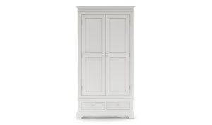Deauville Wardrobe - 2 Door - Dove Grey  (NR)