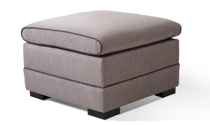 Ivy Ottoman - Grey