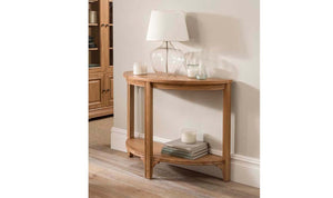 Carmen Console Table - Half Moon