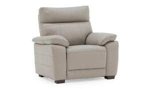 Positano 1 Seater Fixed - Light Grey