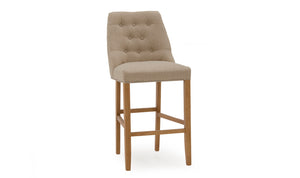 Eldridge Bar Chair - Linen Beige