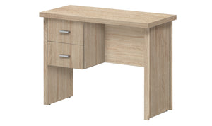 Oscar Desk 2 Drawer 1000 - Light Oak