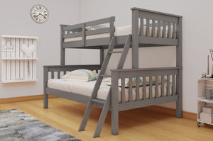 Dux Bunk Bed - 3' & 4'6 Grey
