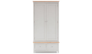 Chambery Wardrobe - 2 Door/2 Drawer (NR)