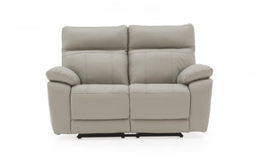 Positano 2 Seater Electric Recliner - Light Grey