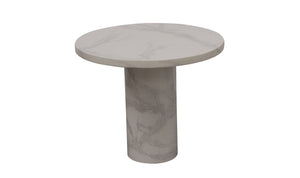 Carra Lamp Table Round - Bone White 650
