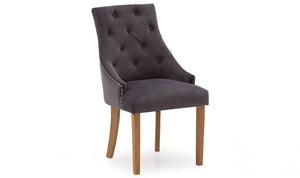 Hobbs Dining Chair - Velvet Misty (2/Box)