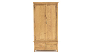 Ramore Wardrobe - 2 Door 2 Drawer (Nett)