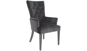 Pembroke Arm Chair - Charcoal