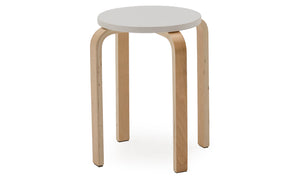 Alba Stacking Stool (6 per Carton) - White