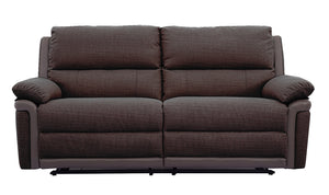 Alexandra 3 Seater Recliner - Nutmeg (Nett) (NR)