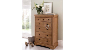 Carmen Tall Chest - 8 Drawer