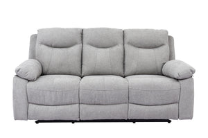 Radcliff 3 Seater Recliner - Grey