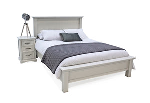 Harlow Bed - 6' Grey