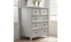 Mila Tall Chest - 3+2 Drawer Clay