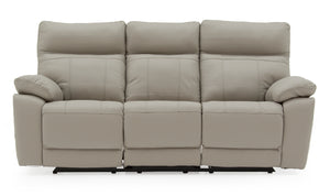 Positano 3 Seater Recliner - Light Grey