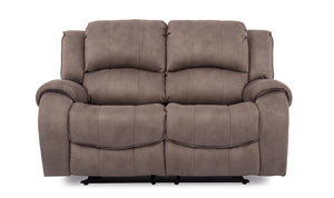 Darwin 2 Seater Recliner - Smoke (Nett)