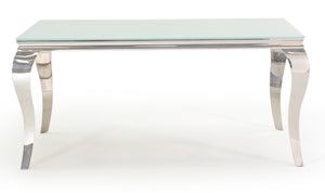 Louis Dining Table - White 1600mm